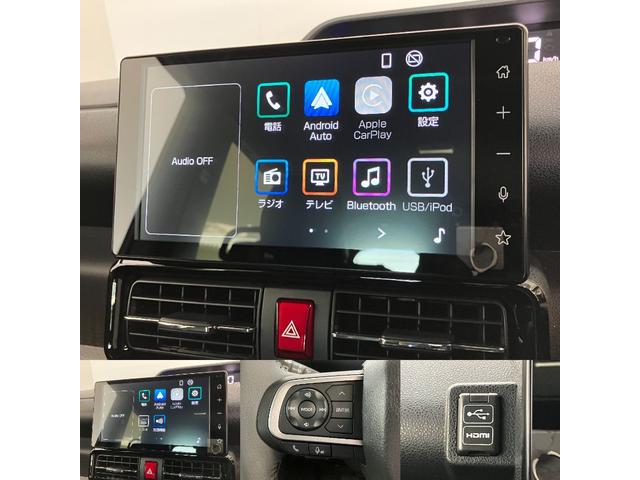 タントカスタムRS 9型ディスプレイオーディオ 届出済未使用車衝突被害軽減ブレーキ コーナーセンサー ターボ 9型ディスプレイオーディオ フルセグ Bluetooth USB バックカメラ 両側電動パワスラ 前席シートヒーター LED スマートキー(滋賀県)の中古車