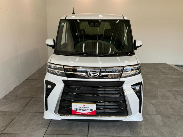 タントカスタムRS 9型ディスプレイオーディオ 届出済未使用車衝突被害軽減ブレーキ コーナーセンサー ターボ 9型ディスプレイオーディオ フルセグ Bluetooth USB バックカメラ 両側電動パワスラ 前席シートヒーター LED スマートキー(滋賀県)の中古車