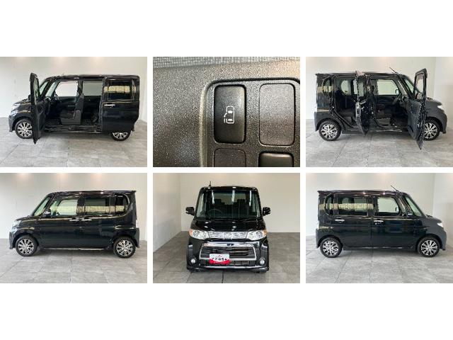 タントカスタムＸスペシャル　フルセグナビ　ＨＩＤ　車検整備付フルセグナビ　ＤＶＤ再生　ＵＳＢ　ＨＩＤヘッドライト　左側電動スライドドア　電動格納ミラー　スマートキー　オートエアコン　エコアイドル（滋賀県）の中古車
