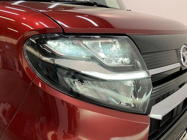 タントカスタムＸ　両側電動スライドドア　シートヒーター衝突被害軽減ブレーキ　コーナーセンサー　パノラマカメラ（ナビ装着時用）　両側電動スライドドア　前席シートヒーター　ＬＥＤヘッド　オートライト　オートエアコン　スマートキー　エコアイドル（滋賀県）の中古車