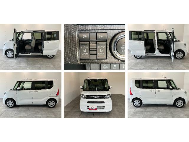 タントＸ　両側電動スライドドア　ＬＥＤライト　届出済未使用車衝突被害軽減ブレーキ　コーナーセンサー　バックカメラ（ナビ装着時用）　両側電動スライドドア　前席シートヒーター　電動パーキングブレーキ　ＬＥＤ　オートライト　オートエアコン　スマートキー　エコアイドル（滋賀県）の中古車