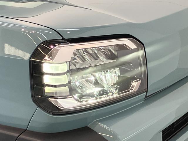 タフトＧ　レーダークルーズコントロール　ＬＥＤ　届出済未使用車衝突被害軽減ブレーキ　コーナーセンサー　クルコン　バックカメラ（ナビ装着時用）　前席シートヒータ　電動パーキング　スカイフィールトップ　ＬＥＤ　オートライト　オートエアコン　スマートキー　エコアイドル（滋賀県）の中古車