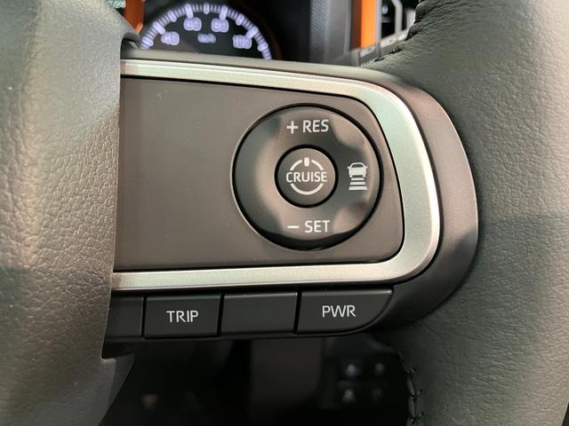 タフトＧ　レーダークルーズコントロール　ＬＥＤ　届出済未使用車衝突被害軽減ブレーキ　コーナーセンサー　クルコン　バックカメラ（ナビ装着時用）　前席シートヒータ　電動パーキング　スカイフィールトップ　ＬＥＤ　オートライト　オートエアコン　スマートキー　エコアイドル（滋賀県）の中古車
