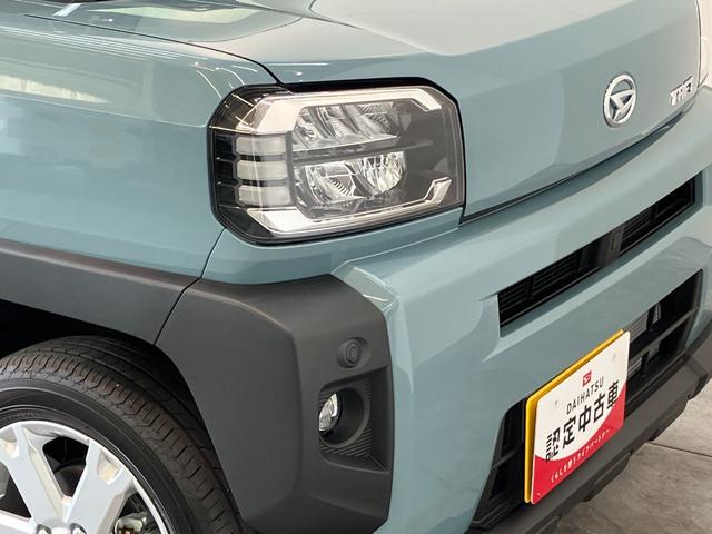 タフトＧ　レーダークルーズコントロール　ＬＥＤ　届出済未使用車衝突被害軽減ブレーキ　コーナーセンサー　クルコン　バックカメラ（ナビ装着時用）　前席シートヒータ　電動パーキング　スカイフィールトップ　ＬＥＤ　オートライト　オートエアコン　スマートキー　エコアイドル（滋賀県）の中古車