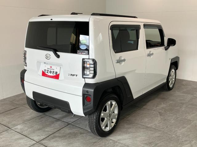 タフトG フルセグナビ パノラマカメラ 前後ドラレコ 車検整備付衝突被害軽減ブレーキ コーナーセンサー フルセグナビ パノラマカメラ DVD Bluetooth USB 前席シートヒーター LED ドラレコ オートエアコン スマートキー エコアイドル(滋賀県)の中古車