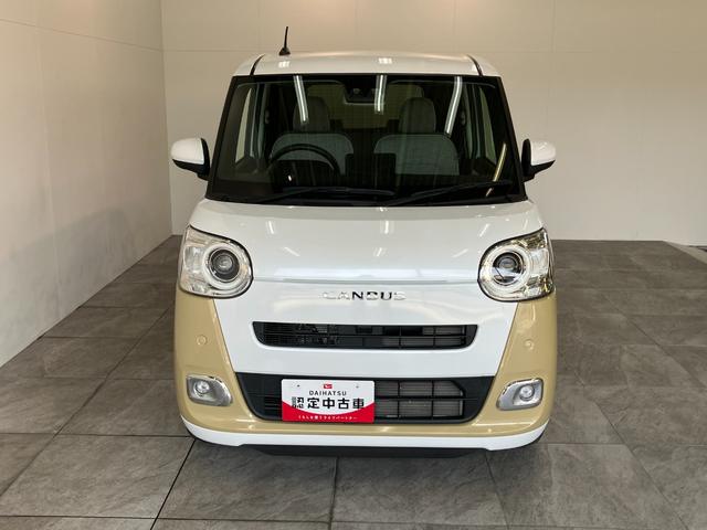 ムーヴキャンバスストライプスＧターボ　フルセグナビ　バックカメラ　クルコン衝突被害軽減ブレーキ　コーナーセンサー　フルセグナビ　バックカメラ　ＤＶＤ再生　Ｂｌｕｅｔｏｏｔｈ　ＵＳＢ　両側電動スライドドア　前席シートヒーター　ＬＥＤ　レーダークルコン　スマートキー（滋賀県）の中古車