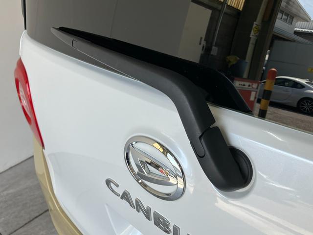 ムーヴキャンバスストライプスＧターボ　フルセグナビ　バックカメラ　クルコン衝突被害軽減ブレーキ　コーナーセンサー　フルセグナビ　バックカメラ　ＤＶＤ再生　Ｂｌｕｅｔｏｏｔｈ　ＵＳＢ　両側電動スライドドア　前席シートヒーター　ＬＥＤ　レーダークルコン　スマートキー（滋賀県）の中古車