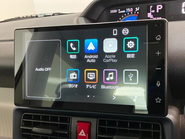 タントＸ　ｅｃｏＩＤＬＥレス　９型ディスプレイオーディオ　Ｂカメラ衝突被害軽減ブレーキ　コーナーセンサー　９型ディスプレイオーディオ　フルセグ　Ｂｌｕｅｔｏｏｔｈ　ＵＳＢ　バックカメラ　左側電動スライドドア　前席シートヒーター　ＬＥＤ　スマートキー（滋賀県）の中古車