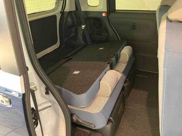 ムーヴキャンバスストライプスＧ　両側電動スライドドア　届出済未使用車衝突被害軽減ブレーキ　コーナーセンサー　バックカメラ（ナビ装着時用）　両側電動スライドドア　前席シートヒーター　電動パーキングブレーキ　ＬＥＤ　オートライト　オートエアコン　スマートキー　エコアイドル（滋賀県）の中古車