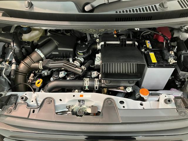 タントカスタムＲＳ　ターボ　両側電動スライドドア　届出済未使用車衝突被害軽減ブレーキ　コーナーセンサー　ターボ　バックカメラ（ナビ装着時用）　両側電動スライドドア　前席シートヒーター　電動パーキングブレーキ　ＬＥＤ　オートエアコン　スマートキー　エコアイドル（滋賀県）の中古車