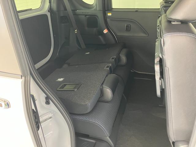 タントカスタムＲＳ　ターボ　両側電動スライドドア　届出済未使用車衝突被害軽減ブレーキ　コーナーセンサー　ターボ　バックカメラ（ナビ装着時用）　両側電動スライドドア　前席シートヒーター　電動パーキングブレーキ　ＬＥＤ　オートエアコン　スマートキー　エコアイドル（滋賀県）の中古車