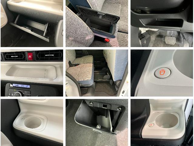 ムーヴキャンバスストライプスＧ　両側電動スライドドア　届出済未使用車衝突被害軽減ブレーキ　コーナーセンサー　バックカメラ（ナビ装着時用）　両側電動スライドドア　前席シートヒーター　電動パーキングブレーキ　ＬＥＤ　オートライト　オートエアコン　スマートキー　エコアイドル（滋賀県）の中古車