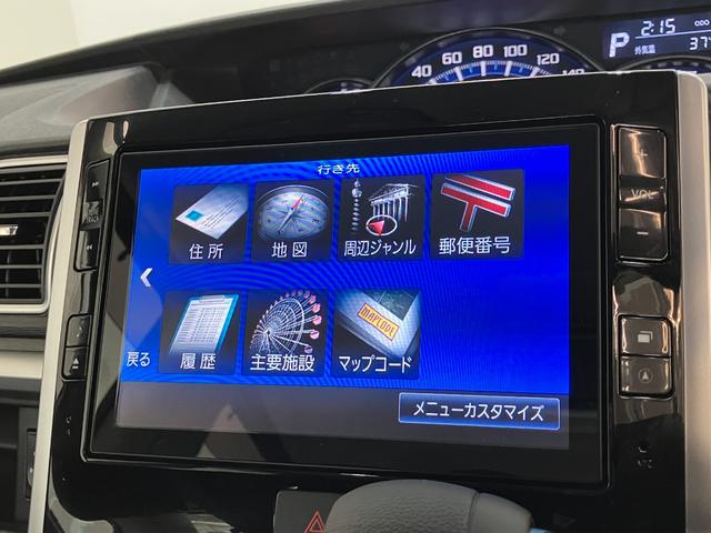 タントカスタムＸ　８インチフルセグナビ　バックカメラ　後席モニター８インチフルセグナビ　バックカメラ　フリップダウンモニター　ＥＴＣ　ＤＶＤ再生　Ｂｌｕｅｔｏｏｔｈ　ＵＳＢ　両側電動スライドドア　ＬＥＤヘッド　オートライト　オートエアコン　スマートキー　エコアイドル（滋賀県）の中古車