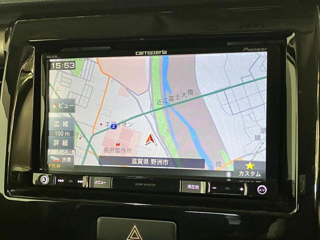 ハスラーＪスタイルII　フルセグナビ　ドラレコ　車検整備付衝突軽減被害ブレーキ　フルセグナビ　ＤＶＤ再生　Ｂｌｕｅｔｏｏｔｈ　ＵＳＢ　ドラレコ　前席シートヒーター　ＨＩＤヘッドライト　スマートキー　オートライト　オートエアコン（滋賀県）の中古車