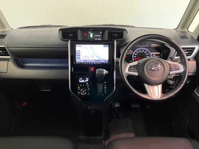 トールカスタムＧターボ　ＳＡ３　９型フルセグナビ　バックカメラ衝突被害軽減ブレーキ　コーナーセンサー　ターボ　９型フルセグナビ　Ｂｌｕｅｔｏｏｔｈ　ＤＶＤ再生　ＵＳＢ　バックカメラ　両側電動スライドドア　クルーズコントロール　ＬＥＤ　スマートキー　エコアイドル（滋賀県）の中古車