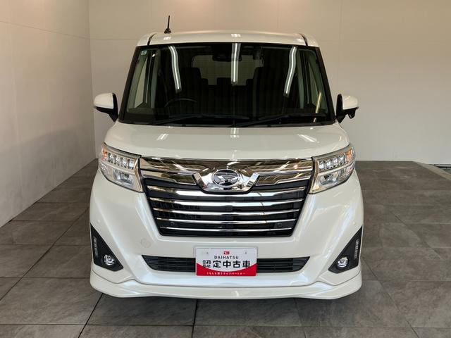 トールカスタムＧターボ　ＳＡ３　９型フルセグナビ　バックカメラ衝突被害軽減ブレーキ　コーナーセンサー　ターボ　９型フルセグナビ　Ｂｌｕｅｔｏｏｔｈ　ＤＶＤ再生　ＵＳＢ　バックカメラ　両側電動スライドドア　クルーズコントロール　ＬＥＤ　スマートキー　エコアイドル（滋賀県）の中古車