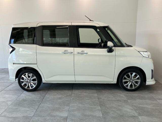 トールカスタムＧターボ　ＳＡ３　９型フルセグナビ　バックカメラ衝突被害軽減ブレーキ　コーナーセンサー　ターボ　９型フルセグナビ　Ｂｌｕｅｔｏｏｔｈ　ＤＶＤ再生　ＵＳＢ　バックカメラ　両側電動スライドドア　クルーズコントロール　ＬＥＤ　スマートキー　エコアイドル（滋賀県）の中古車