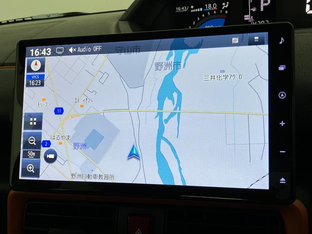タントファンクロス　１０型フルセグナビ　パノラマカメラ　ドラレコ衝突被害軽減ブレーキ　コーナーセンサー　１０型フルセグナビ　Ｂｌｕｅｔｏｏｔｈ　ＤＶＤ　ＵＳＢ　パノラマカメラ　前後ドラレコ　両側パワスラ　前席シートヒーター　ＬＥＤ　オートライト　スマートキー（滋賀県）の中古車