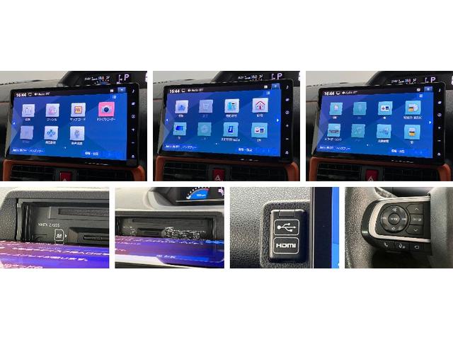 タントファンクロス　１０型フルセグナビ　パノラマカメラ　ドラレコ衝突被害軽減ブレーキ　コーナーセンサー　１０型フルセグナビ　Ｂｌｕｅｔｏｏｔｈ　ＤＶＤ　ＵＳＢ　パノラマカメラ　前後ドラレコ　両側パワスラ　前席シートヒーター　ＬＥＤ　オートライト　スマートキー（滋賀県）の中古車