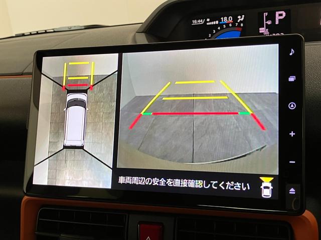 タントファンクロス　１０型フルセグナビ　パノラマカメラ　ドラレコ衝突被害軽減ブレーキ　コーナーセンサー　１０型フルセグナビ　Ｂｌｕｅｔｏｏｔｈ　ＤＶＤ　ＵＳＢ　パノラマカメラ　前後ドラレコ　両側パワスラ　前席シートヒーター　ＬＥＤ　オートライト　スマートキー（滋賀県）の中古車