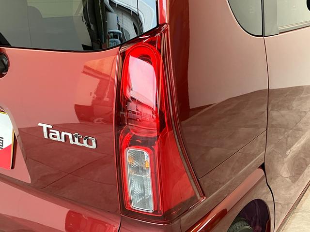タントＸ　左側電動スライドドア　ＬＥＤヘッド　届出済未使用車衝突被害軽減ブレーキ　コーナーセンサー　バックカメラ（ナビ装着時用）　左側電動スライドドア　前席シートヒーター　電動パーキングブレーキ　ＬＥＤ　オートライト　オートエアコン　スマートキー　エコアイドル（滋賀県）の中古車