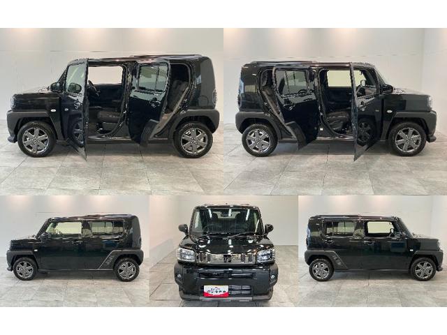 タフトＧ　ダーククロムベンチャー　クルコン　届出済未使用車衝突被害軽減ブレーキ　コーナーセンサー　バックカメラ（ナビ装着時用）　シートヒーター　電動パーキング　スカイフィールトップ　ＬＥＤ　オートエアコン　スマートキー　レーダークルーズコントロール（滋賀県）の中古車