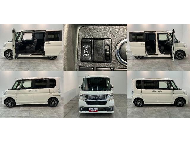 タントカスタムＸ　ＳＡ３　フルセグナビ　バックカメラ　前後ドラレコ衝突被害軽減ブレーキ　フルセグナビ　Ｂｌｕｅｔｏｏｔｈ　ＤＶＤ再生　ＵＳＢ　バックカメラ　前後ドラレコ　ＥＴＣ　左側電動スライドドア　シートヒーター　ＬＥＤ　オートエアコン　スマートキー　エコアイドル（滋賀県）の中古車