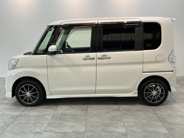 タントカスタムＸ　ＳＡ３　フルセグナビ　バックカメラ　前後ドラレコ衝突被害軽減ブレーキ　フルセグナビ　Ｂｌｕｅｔｏｏｔｈ　ＤＶＤ再生　ＵＳＢ　バックカメラ　前後ドラレコ　ＥＴＣ　左側電動スライドドア　シートヒーター　ＬＥＤ　オートエアコン　スマートキー　エコアイドル（滋賀県）の中古車