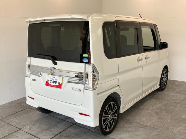 タントカスタムＲＳ　ＳＡ　ターボ　フルセグナビ　バックカメラ衝突被害軽減ブレーキ　スマートアシスト　ターボ　フルセグナビ　バックカメラ　ＤＶＤ　Ｂｌｕｅｔｏｏｔｈ　ＵＳＢ　両側電動スライドドア　ＬＥＤ　オートライト　オートエアコン　スマートキー　エコアイドル（滋賀県）の中古車