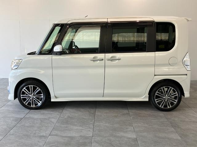 タントカスタムＲＳ　ＳＡ　ターボ　フルセグナビ　バックカメラ衝突被害軽減ブレーキ　スマートアシスト　ターボ　フルセグナビ　バックカメラ　ＤＶＤ　Ｂｌｕｅｔｏｏｔｈ　ＵＳＢ　両側電動スライドドア　ＬＥＤ　オートライト　オートエアコン　スマートキー　エコアイドル（滋賀県）の中古車