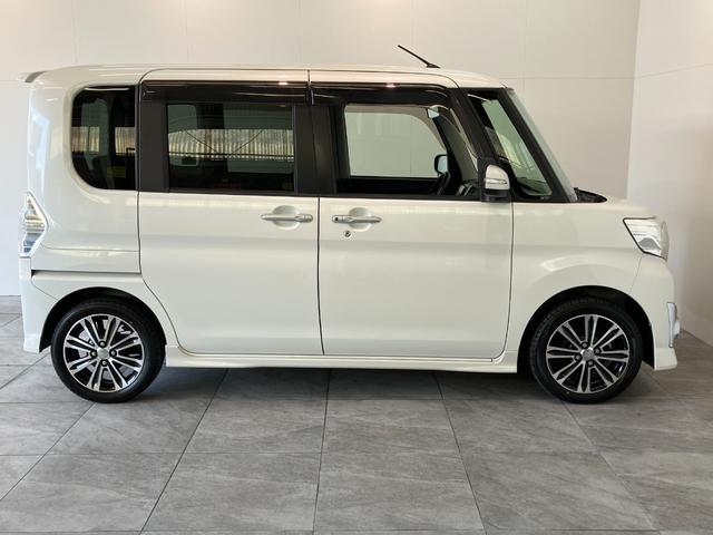 タントカスタムＲＳ　ＳＡ　ターボ　フルセグナビ　バックカメラ衝突被害軽減ブレーキ　スマートアシスト　ターボ　フルセグナビ　バックカメラ　ＤＶＤ　Ｂｌｕｅｔｏｏｔｈ　ＵＳＢ　両側電動スライドドア　ＬＥＤ　オートライト　オートエアコン　スマートキー　エコアイドル（滋賀県）の中古車