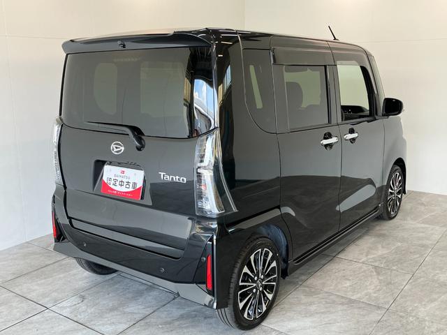 タントカスタムＲＳ　９型ディスプレイオーディオ　バックカメラ衝突被害軽減ブレーキ　コーナーセンサー　９型ディスプレイオーディオ　フルセグ　Ｂｌｕｅｔｏｏｔｈ　ＵＳＢ　バックカメラ　前後ドラレコ　両側電動スライドドア　前席シートヒーター　ＬＥＤ　レーダークルコン（滋賀県）の中古車