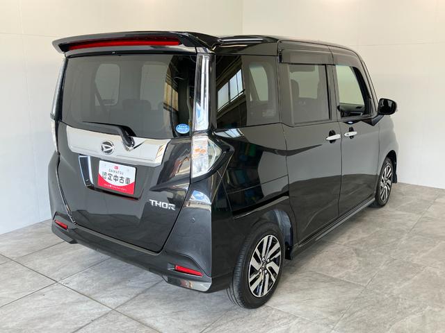 トールカスタムＧ　９型ディスプレイオーディオ　クルコン　車検整備付衝突被害軽減ブレーキ　コーナーセンサー　９型ディスプレイオーディオ　フルセグ　Ｂｌｕｅｔｏｏｔｈ　ＵＳＢ　パノラマカメラ　ドラレコ　両側パワスラ　ＬＥＤ　オートライト　スマートキー　レーダークルコン（滋賀県）の中古車