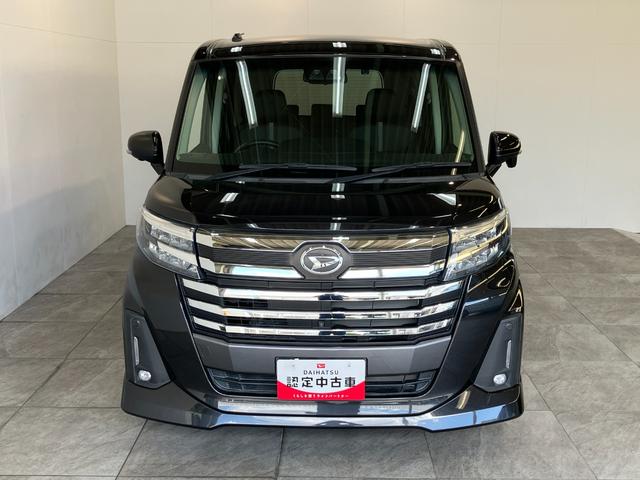 トールカスタムＧ　９型ディスプレイオーディオ　クルコン　車検整備付衝突被害軽減ブレーキ　コーナーセンサー　９型ディスプレイオーディオ　フルセグ　Ｂｌｕｅｔｏｏｔｈ　ＵＳＢ　パノラマカメラ　ドラレコ　両側パワスラ　ＬＥＤ　オートライト　スマートキー　レーダークルコン（滋賀県）の中古車