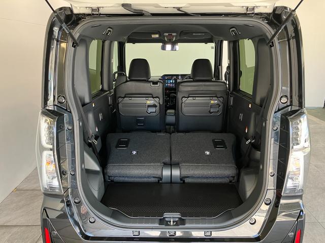 タントカスタムＲＳ　９型ディスプレイオーディオ　届出済未使用車衝突被害軽減ブレーキ　コーナーセンサー　ターボ　９型ディスプレイオーディオ　フルセグ　Ｂｌｕｅｔｏｏｔｈ　ＵＳＢ　バックカメラ　両側電動スライドドア　前席シートヒーター　ＬＥＤ　スマートキー（滋賀県）の中古車