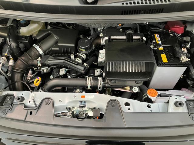 タントカスタムＲＳ　ターボ　前席シートヒーター　届出済未使用車衝突被害軽減ブレーキ　コーナーセンサー　ターボ　バックカメラ（ナビ装着時用）　両側電動スライドドア　前席シートヒーター　電動パーキング　ＬＥＤ　オートライト　オートエアコン　スマートキー　エコアイドル（滋賀県）の中古車