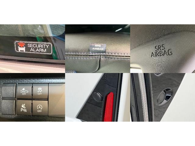 タントカスタムＲＳ　ターボ　前席シートヒーター　届出済未使用車衝突被害軽減ブレーキ　コーナーセンサー　ターボ　バックカメラ（ナビ装着時用）　両側電動スライドドア　前席シートヒーター　電動パーキング　ＬＥＤ　オートライト　オートエアコン　スマートキー　エコアイドル（滋賀県）の中古車
