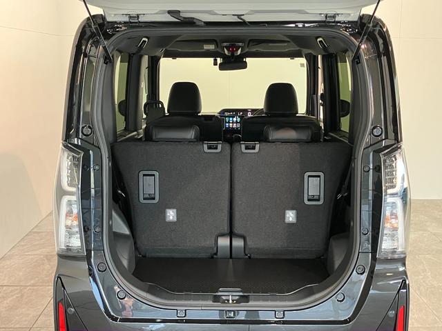 タントカスタムＲＳ　ターボ　９型ディスプレイオーディオ　ドラレコ衝突被害軽減ブレーキ　コーナーセンサー　ターボ　９型ディスプレイオーディオ　フルセグ　Ｂｌｕｅｔｏｏｔｈ　バックカメラ　前後ドラレコ　レーダークルーズコントロール　両側パワスラ　ＬＥＤ　エコアイドル（滋賀県）の中古車