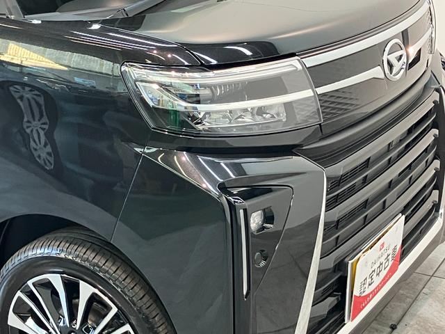 タントカスタムＲＳ　ターボ　９型ディスプレイオーディオ　ドラレコ衝突被害軽減ブレーキ　コーナーセンサー　ターボ　９型ディスプレイオーディオ　フルセグ　Ｂｌｕｅｔｏｏｔｈ　バックカメラ　前後ドラレコ　レーダークルーズコントロール　両側パワスラ　ＬＥＤ　エコアイドル（滋賀県）の中古車