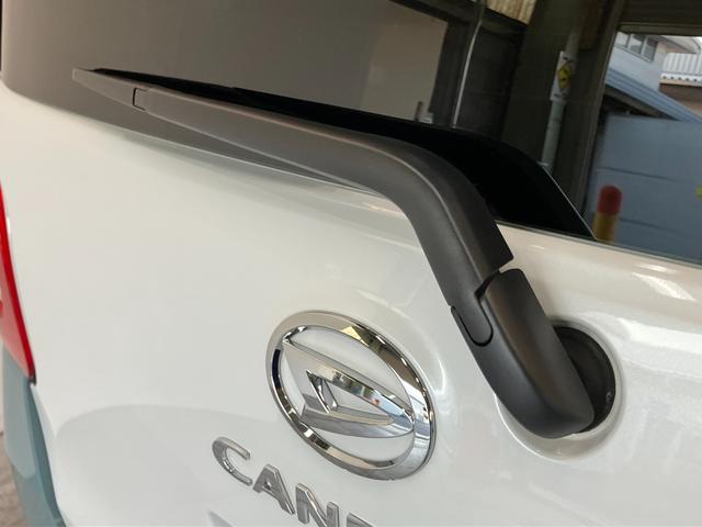 ムーヴキャンバスストライプスＧ　両側電動スライドドア　ＬＥＤ　届出済未使用車衝突被害軽減ブレーキ　コーナーセンサー　バックカメラ（ナビ装着時用）　両側電動スライドドア　前席シートヒーター　電動パーキングブレーキ　ＬＥＤ　オートライト　オートエアコン　スマートキー　エコアイドル（滋賀県）の中古車