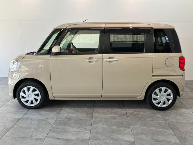 ムーヴキャンバスＸ　ＳＡIII　４ＷＤ　両側電動スライドドア　車検整備付衝突被害軽減ブレーキ　４ＷＤ　ＣＤステレオ　両側電動スライドドア　スマートキー　オートライト　オートエアコン　電動格納式ミラー　マニュアルレベリング　エコアイドル（滋賀県）の中古車