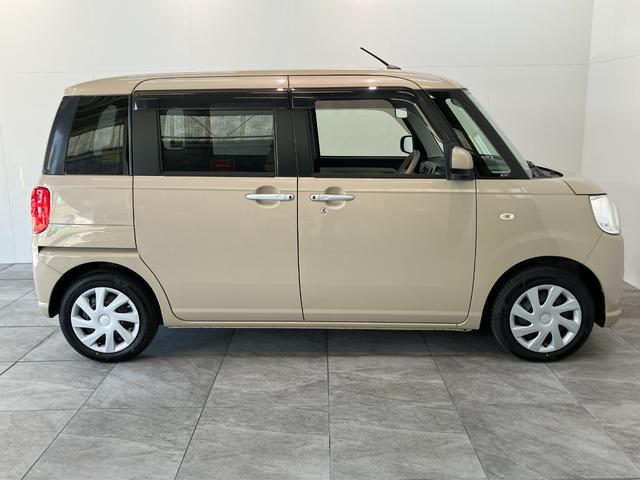 ムーヴキャンバスＸ　ＳＡIII　４ＷＤ　両側電動スライドドア　車検整備付衝突被害軽減ブレーキ　４ＷＤ　ＣＤステレオ　両側電動スライドドア　スマートキー　オートライト　オートエアコン　電動格納式ミラー　マニュアルレベリング　エコアイドル（滋賀県）の中古車