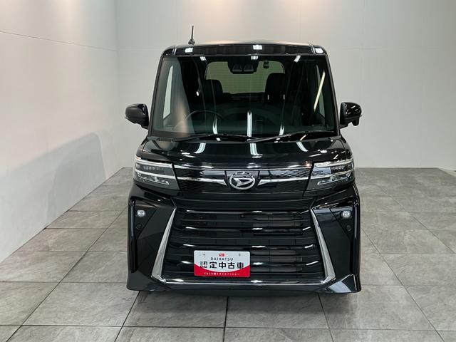 タントカスタムＸ　１０型フルセグナビ　パノラマカメラ　車検整備付衝突被害軽減ブレーキ　コーナーセンサー　１０型フルセグナビ　Ｂｌｕｅｔｏｏｔｈ　ＤＶＤ　ＵＳＢ　パノラマカメラ　前後ドラレコ　両側パワスラ　前席シートヒーター　ＬＥＤ　スマートキー　エコアイドル（滋賀県）の中古車