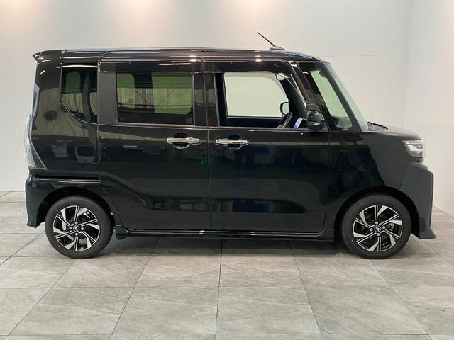 タントカスタムＸ　１０型フルセグナビ　パノラマカメラ　車検整備付衝突被害軽減ブレーキ　コーナーセンサー　１０型フルセグナビ　Ｂｌｕｅｔｏｏｔｈ　ＤＶＤ　ＵＳＢ　パノラマカメラ　前後ドラレコ　両側パワスラ　前席シートヒーター　ＬＥＤ　スマートキー　エコアイドル（滋賀県）の中古車