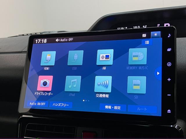 タントカスタムＸ　１０型フルセグナビ　パノラマカメラ　車検整備付衝突被害軽減ブレーキ　コーナーセンサー　１０型フルセグナビ　Ｂｌｕｅｔｏｏｔｈ　ＤＶＤ　ＵＳＢ　パノラマカメラ　前後ドラレコ　両側パワスラ　前席シートヒーター　ＬＥＤ　スマートキー　エコアイドル（滋賀県）の中古車