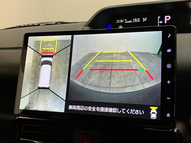 タントカスタムＸ　１０型フルセグナビ　パノラマカメラ　車検整備付衝突被害軽減ブレーキ　コーナーセンサー　１０型フルセグナビ　Ｂｌｕｅｔｏｏｔｈ　ＤＶＤ　ＵＳＢ　パノラマカメラ　前後ドラレコ　両側パワスラ　前席シートヒーター　ＬＥＤ　スマートキー　エコアイドル（滋賀県）の中古車