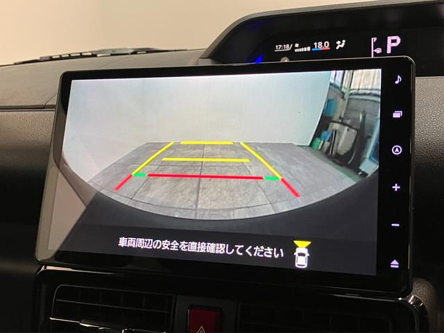 タントカスタムＸ　１０型フルセグナビ　パノラマカメラ　車検整備付衝突被害軽減ブレーキ　コーナーセンサー　１０型フルセグナビ　Ｂｌｕｅｔｏｏｔｈ　ＤＶＤ　ＵＳＢ　パノラマカメラ　前後ドラレコ　両側パワスラ　前席シートヒーター　ＬＥＤ　スマートキー　エコアイドル（滋賀県）の中古車