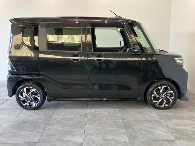 タントカスタムＸ　フルセグナビ　パノラマ　ドラレコ　車検整備付衝突被害軽減ブレーキ　コーナーセンサー　フルセグナビ　Ｂｌｕｅｔｏｏｔｈ　ＤＶＤ再生　ＵＳＢ　パノラマカメラ　前後ドラレコ　両側電動スライドドア　前席シートヒーター　ＬＥＤ　スマートキー　エコアイドル（滋賀県）の中古車