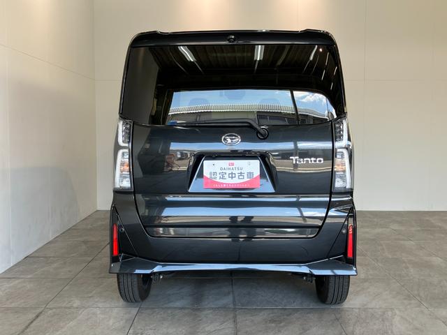 タントカスタムＸ　フルセグナビ　パノラマ　ドラレコ　車検整備付衝突被害軽減ブレーキ　コーナーセンサー　フルセグナビ　Ｂｌｕｅｔｏｏｔｈ　ＤＶＤ再生　ＵＳＢ　パノラマカメラ　前後ドラレコ　両側電動スライドドア　前席シートヒーター　ＬＥＤ　スマートキー　エコアイドル（滋賀県）の中古車