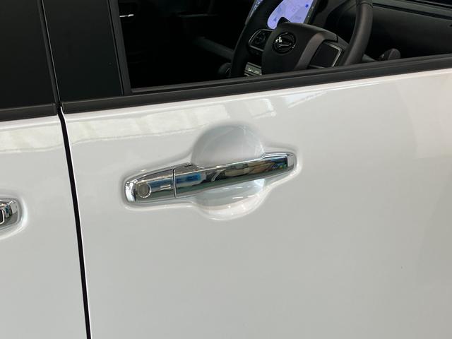 タントカスタムＲＳ　１０型ナビ　前後ドラレコ　届出済未使用車衝突被害軽減ブレーキ　コーナーセンサー　ターボ　１０型フルセグナビ　Ｂｌｕｅｔｏｏｔｈ　ＤＶＤ再生　ＵＳＢ　バックカメラ　前後ドラレコ　両側電動スライドドア　前席シートヒーター　ＬＥＤ　スマートキー（滋賀県）の中古車